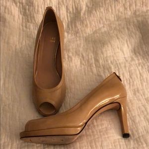 Stuart Weitzman peep toe heels